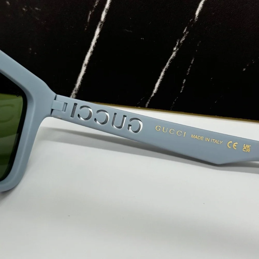 NEW GG1571S 003 GUCCI LIGHT BLUE GREEN UNISEX GUCCI SUNGLASSES